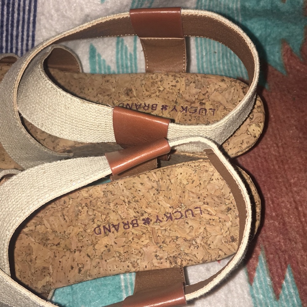Worn once lucky brand Marla shoes - Picture 6 of 7